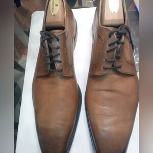 Men's Brown Leather Dress Shoes